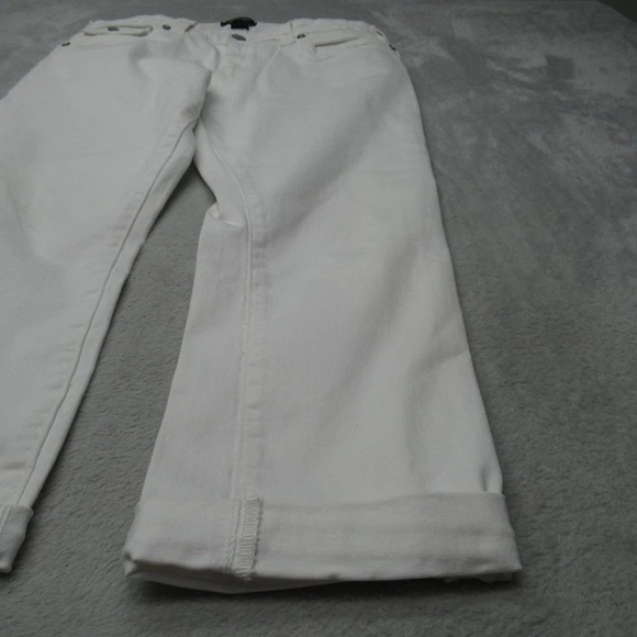 True Religion Jennie Curvy Jeans Women Mid Rise Skinny 32X24 Tapered Capri Denim - Picture 4 of 16